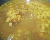 A picture of step 7 of Udupi Style Sambhar.