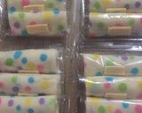 Foto langkah ke 7 dari resep Dadar Gulung Polkadot Fla Keju.
