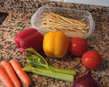 Foto del paso 1 de la receta: Pasta con verduras