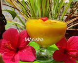 A picture of step 7 of Kesar Mango Milkshake.