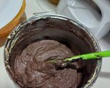 Foto langkah ke 5 dari resep Keto Marble Butter Cake (Mix Flour) Gluten & Sugar Free#Ketopad.