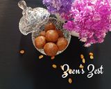 A picture of step 5 of Peanut Jaggery Laddoos.