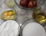 Foto del paso 1 de la receta: Torta de manzana 🍎y limón 🍋 en licuadora esponjosa y húmeda 😋