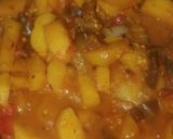 बैंगन आलू की सब्जी(baingun aloo ki sabzi recipe in hindi) रेसिपी चरण 3 फोटो