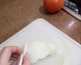 Foto del paso 1 de la receta: Perico de tomate y cebolla