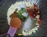 A picture of step 3 of Fiber Rich Palak Patra (Spinach leaves Patra).