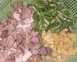 Foto langkah ke 2 dari resep Hati goreng kacang panjang.
