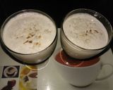 A picture of step 2 of Almonds and Chocolate shake.