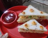 A picture of step 6 of Cheese bread sandwich.