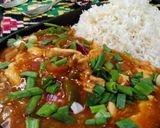 A picture of step 9 of Chicken Chilli With Rice.