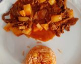 A picture of step 3 of Beef Steak with Potatoes.