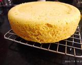 A picture of step 8 of Khaman Dhokla.