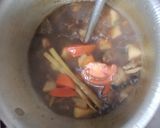 Foto langkah ke 3 dari resep Rawon Pepaya Muda.