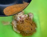 A picture of step 2 of Creamy One Pot Chicken Fajita with Noodles.