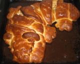 Töltött krokodil-kenyér recept fázis 9 fotója