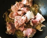 A picture of step 3 of Bhuna Gosht.