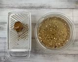 A picture of step 4 of Delicious Hummus made with Shiitake powder.