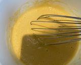 A picture of step 1 of Wild Garlic Chickpea Farinata.