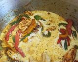 A picture of step 6 of Fajita pasta.