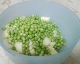 A picture of step 3 of Mixed vegetables.