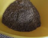 A picture of step 2 of Sweet and sour olive pickle.