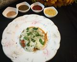 A picture of step 9 of Peri-Peri Corn Masala Gram Flour Pan Cake With & Without cheese.