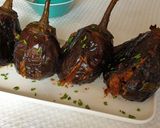 A picture of step 5 of Stuffed Fry Brinjals.