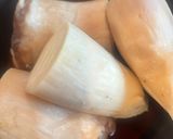 Hình bước làm 1 của món Nấm đùi gà chiên giòn