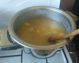 Foto del paso 7 de la receta: Caldo con mollejas de pollo y patata