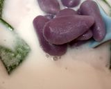 Foto langkah ke 3 dari resep Katiri Mandi Ubi Ungu (Bubur Candil Ubi Ungu).
