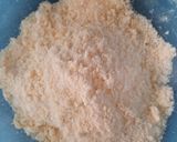 عکس مرحله 1 از دستور کوکی نارگیلی مغزدار