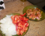Foto del paso 1 de la receta: Conejo con tomate