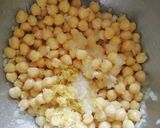 Une image de l'étape 2 de Salade de pois chiches au sésame.