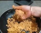 A picture of step 8 of Besan ladoo.