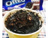 รูปขั้นตอนการทำที่ 7 ของ 🍪🍶เค้กโอรีโอ้ สูตรไมโครเวฟ (Microwave Oreo Cake)