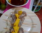 Sate udang nanas saus madu langkah memasak 2 foto