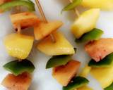 Mango & Peach Shashlik with Honey glazed recipe step 4 photo