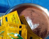 Foto langkah ke 3 dari resep Cemilan : Puding Coklat Biskuit Roma Kelapa.