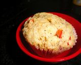 A picture of step 9 of Eggless Savoury Muffins and Sin-a-mon.