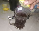 A picture of step 2 of Hajmola lemon Tea.