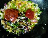 A picture of step 6 of Gobhi Manchurian.