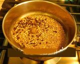 A picture of step 4 of Turnip mor kuzhambu (Turnip in buttermilk sauce).