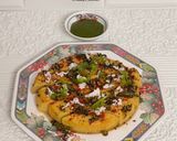 A picture of step 14 of Yellow Moong Dal Dhokla.