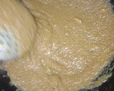 A picture of step 6 of Moong dal halwa.
