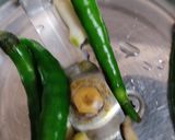 A picture of step 1 of Spinach leaves patode.