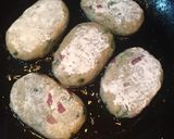 A picture of step 5 of Raw Banana Tikki.