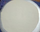 A picture of step 5 of Tandoori paneer tikka grilled tortilla wrap.