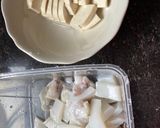 Gambar langkah 1 resipi Sambal sotong tauhu.