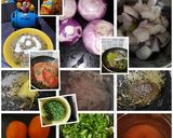 A picture of step 5 of Methi matar malai ki sabji.