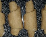 A picture of step 5 of Crescent Rolls🥐🥐.